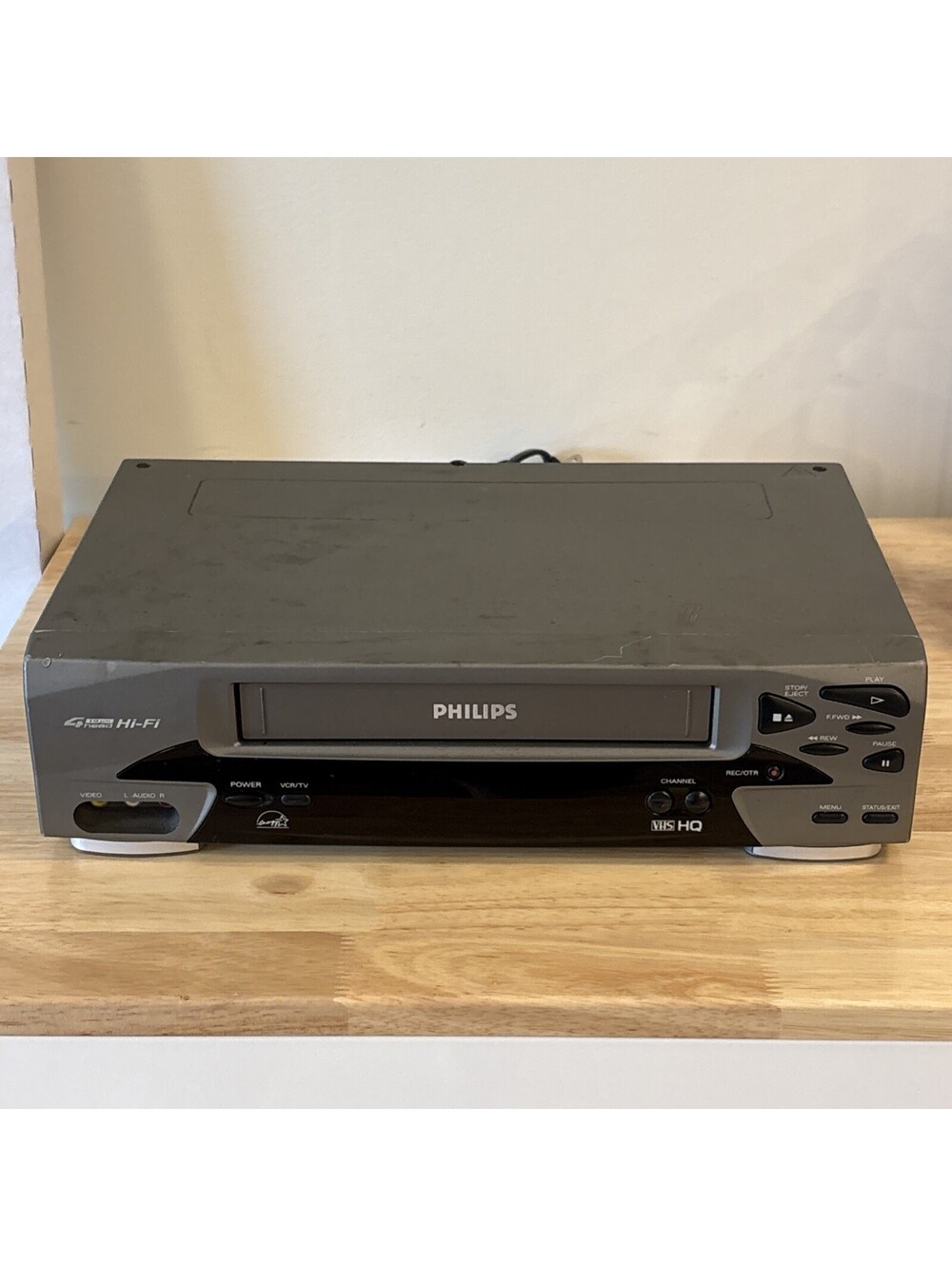 Philips VRB612AT22 VCR HiFi VHS Video Cassette Recorder Player Tested